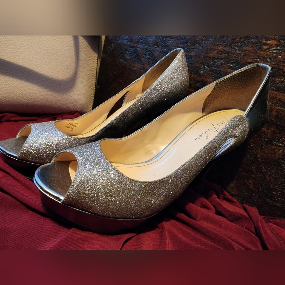 Marc Fisher sparkly stilettos